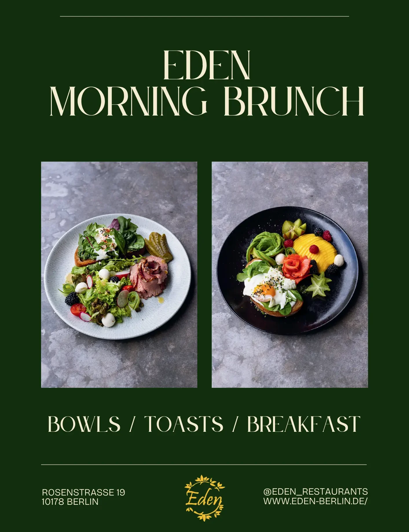 Eden Morning Brunch Cover